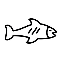 Sticker - Fish Icon