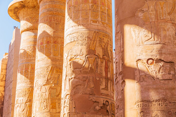 Wall Mural - Ancient temple complex of Karnak.