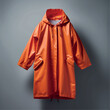 Illustration of product a raincoat on a plain background