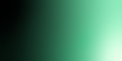 Wall Mural - ombre gradient. royal green atoll color. noise grain rough grungy. matte shimmer metallic. black dar