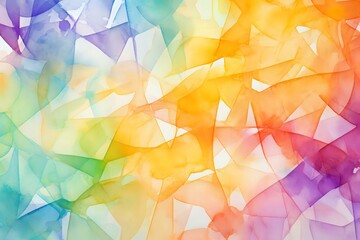 Wall Mural - abstract colorful background. Generative AI