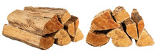 Firewood Or Hardwood. Fire Wood For Fireplace, Fire Pit, Or Grill. Whole Log. Natural Wooden Textured. Eco Forest. Kiln Dried, Easy To Light Bonfire. Birch And Pine. Firewood For Heating The House