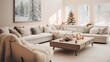© Idressart - Modern interior, white modern living room