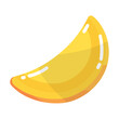 Isolated mango cut icon Healthy food Vector