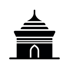 Sticker - muslim palace icon