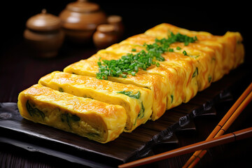 Tamagoyaki christmas and new year japan recipes