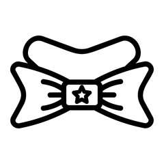 Poster - bow tie icon