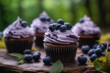 cupcakes blueberries top tree stump lilac bushes effective altruism drow ranger