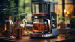 Coffee Maker For Making And Brewing Coffee At Home, Background Image, Hd