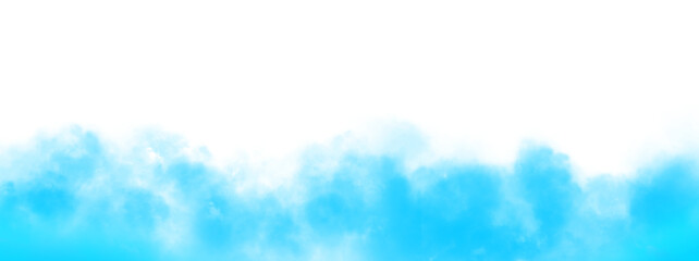 Wall Mural - light blue vector isolated smoke png. steam explosion special effect. effective texture of steam, sm