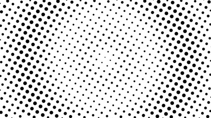 Wall Mural - Abstract pop art comic style black halftone isolated on white background Vector. Dotted gold spray vector illustration. Abstract vector halftone background. Dot spray gradation vector