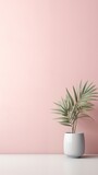Fototapeta Przestrzenne - Phone wallpaper, minimalistic background pastel colors. Greek vase, background for instagram stories
