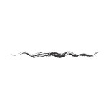 Fototapeta Tulipany - Zigzag Line Abstract Stroke Hand Drawn Linear Element