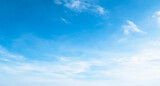 Fototapeta Mapy - white cloud with blue sky background.