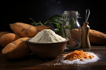 Sweet potato flour