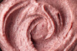close up of mashed red beans