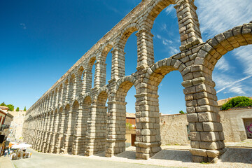 Poster - Segovia roman aqueduct, Spain	