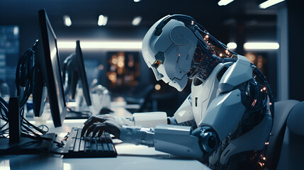 Robot artificial intelligence and computer technology	