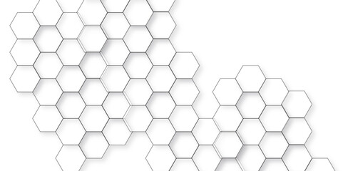 Abstract background with honeycombs seamless pattern hexagon. Abstract background with lines. Modern simple style hexagonal graphic concept. Background with hexagons.	