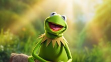 A Kermit The Frog Image That Radiates Positivity And Optimism.