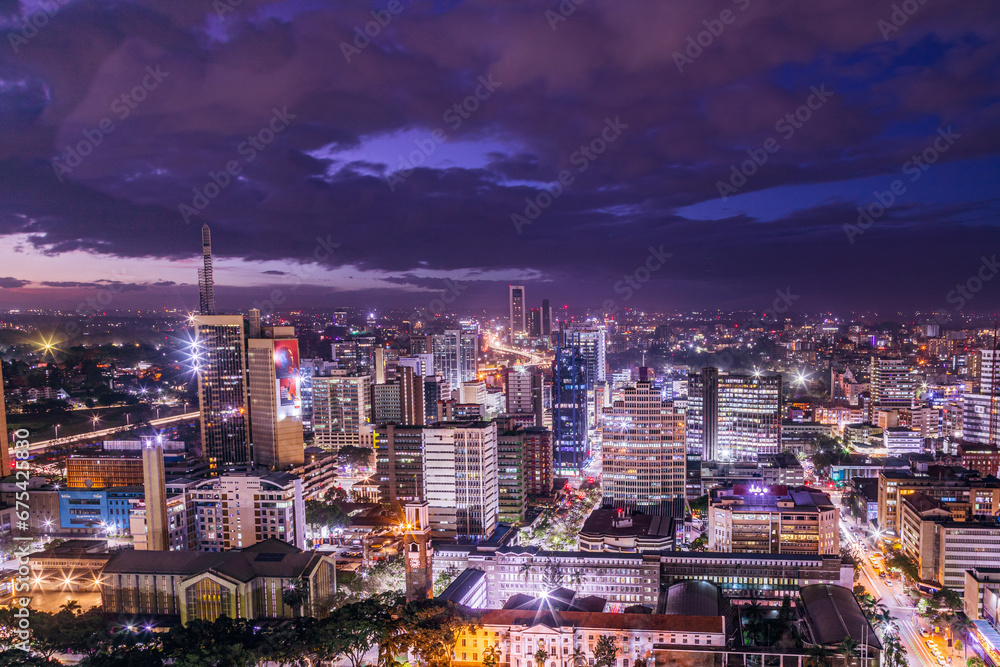 Nairobi skyline