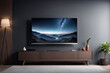 large screen led smart tv wall mounted