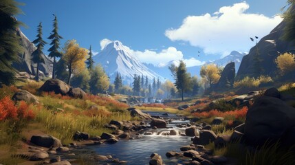 Player exploration and interaction contribute to the appreciation of beautiful game environments