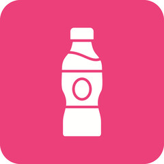 Poster - Water Bottle Line Color Icon