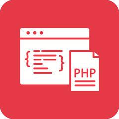 PHP Coding Line Color Icon