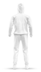 Wall Mural - a mannequin with a Sport Wear clothes isolated on a white background