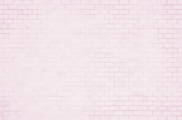 Sticker - Pink tile brick wall background bathroom floor texture. Ceramic wall and floor tiles mosaic background in bathroom. Design geometric mosaic texture for the decoration Simple seamless pattern.