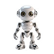 © Art Gallery - Robot android isolated on transparent white background