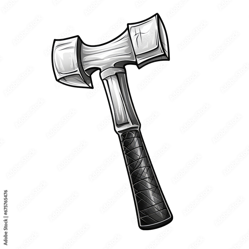 hammer . Clipart PNG image . Transparent background . Cartoon vector ...