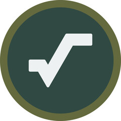 Poster - Square Root Icon