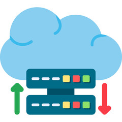 Poster - Cloud Server Icon