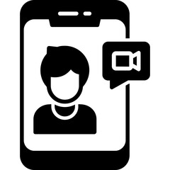 Sticker - Video Call Icon