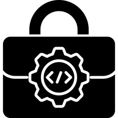 Poster - Office bag Icon