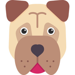 Sticker - Bullmastiff Icon