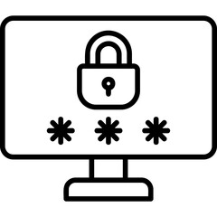 Canvas Print - Security Icon