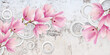 3D wallpapers, photo wallpapers, three-dimensional background, grunge background, three-dimensional flowers.