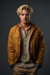 © Andre Nery - Gen Alpha - Black Teen with Blond Hair on a Colored Background