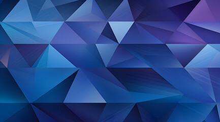 Wall Mural - Abstract blue wallpaper background with geometric shapes. Futuristic looking backdrop.