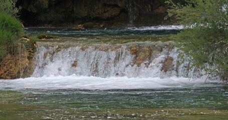 Wall Mural - Waterfall, Krka Natural Park, Near Sibenik in Damaltia, Croatia