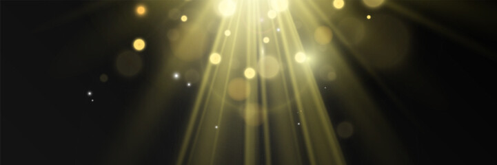 Wall Mural - special lens flash, light effect. the flash flashes rays and searchlight. illust.white glowing light