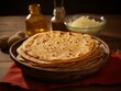Puran poli Indian sweet flatbread from Maharashtra