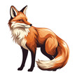 © GST Art - Cute Fox Cartoon Vector Art Illustration Design