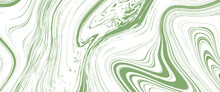 Vector Dark Green Marble Acrylic Swirl Seamless Pattern And Liquid, Marble, Fluid, Ink, Pattern Green And White Color Transparent Background