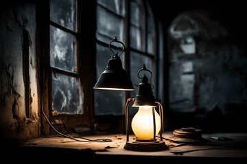 Wall Mural - old lantern