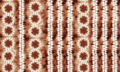 illustration Shibori Abstract batik brush seamless and repeat pattern design. tie dye and watercolor .