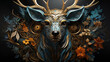 Zodiac Animal Art: Beautiful artwork depicting the zodiac animal of the year, with intricate details and symbolism